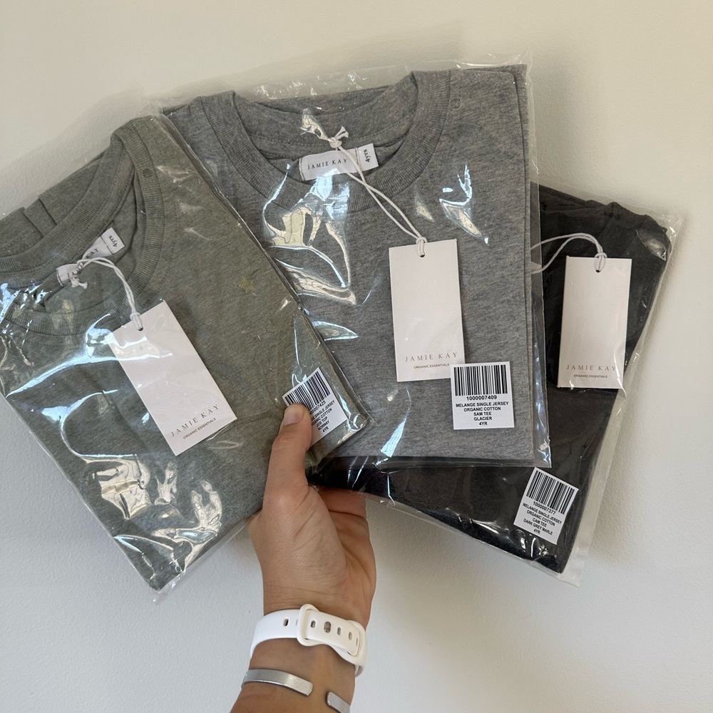 Bundle of Jamie Kay Organic Cotton Boys shirts - all NWT